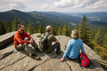Wandern in Bayerisch-Eisenstein am Arber
